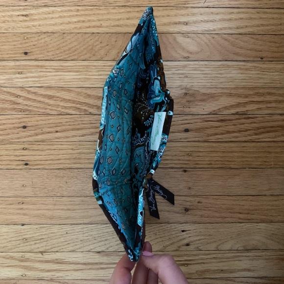 Vera Bradley Blue Paisley Wallet - Picture 3 of 4